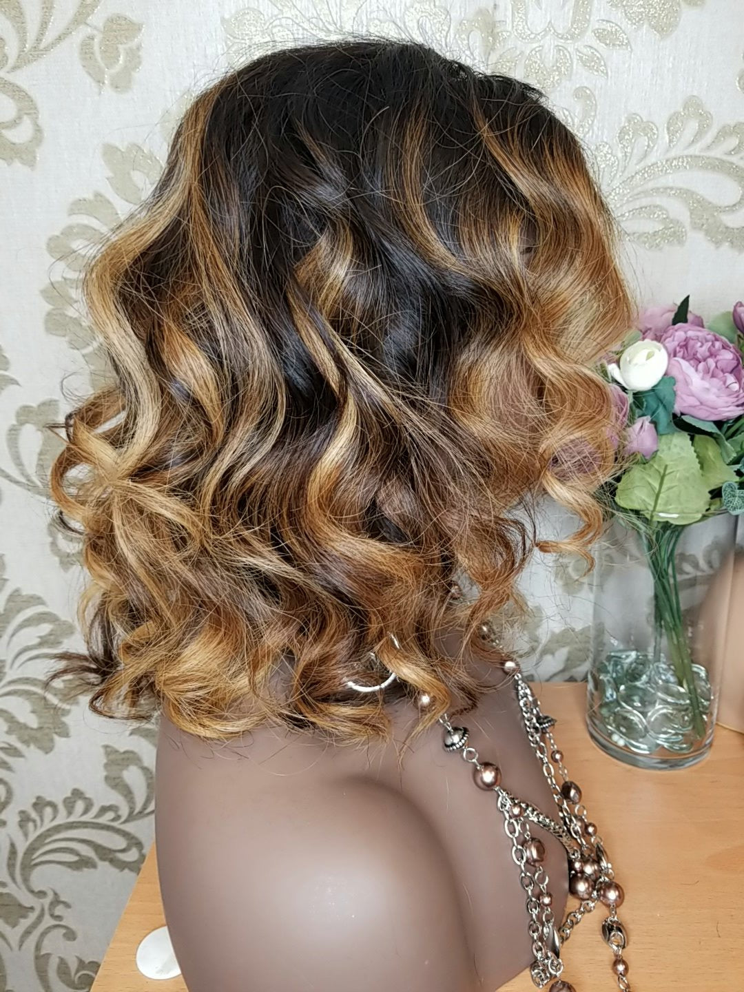 Reneice Raw Wand Curled/ Highlighted Unit