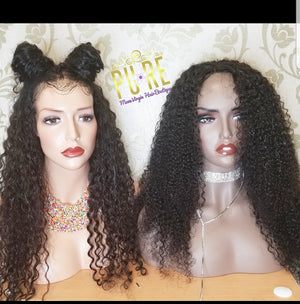 Custom Wig Making Service *On Non Raw Peruvian Brazilian Textures Only