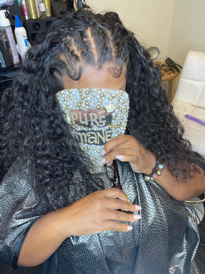 Aaliyah Curly Lace Custom Closure/ Frontal Wig