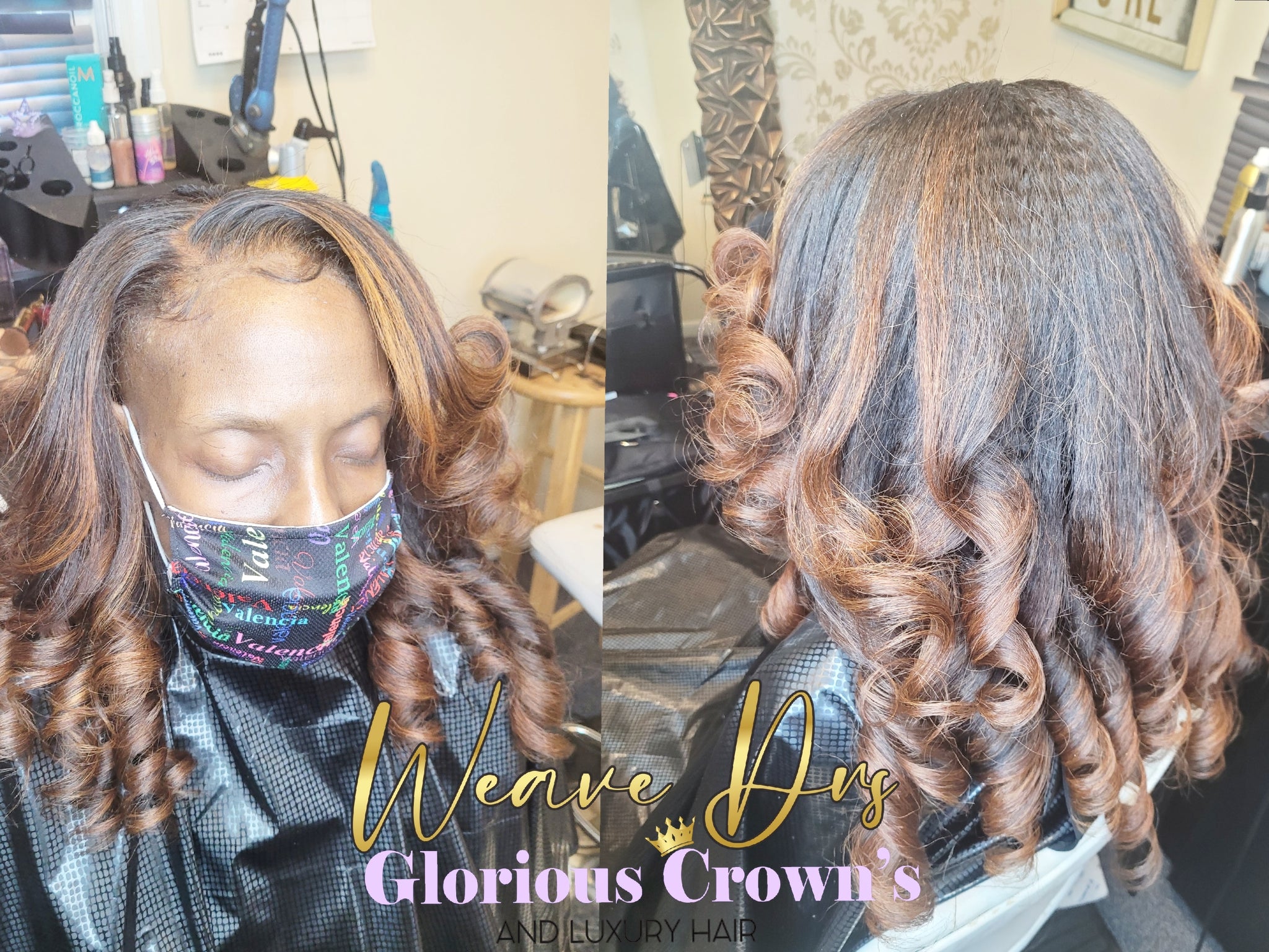 Creole Kinx Closure Wig Unit 5x5 Part