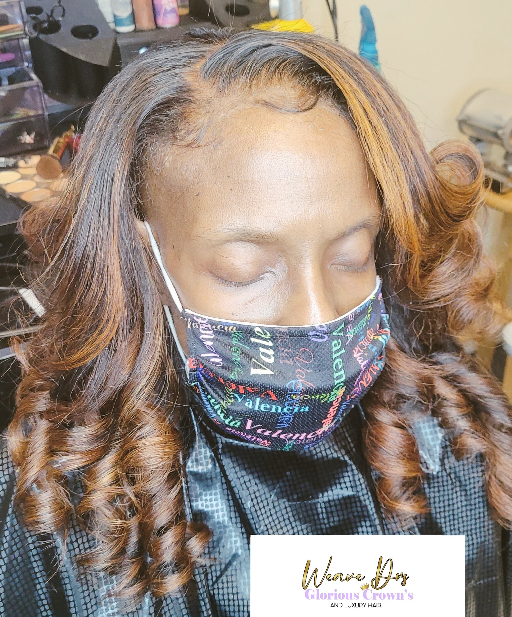 Creole Kinx Closure Wig Unit 5x5 Part