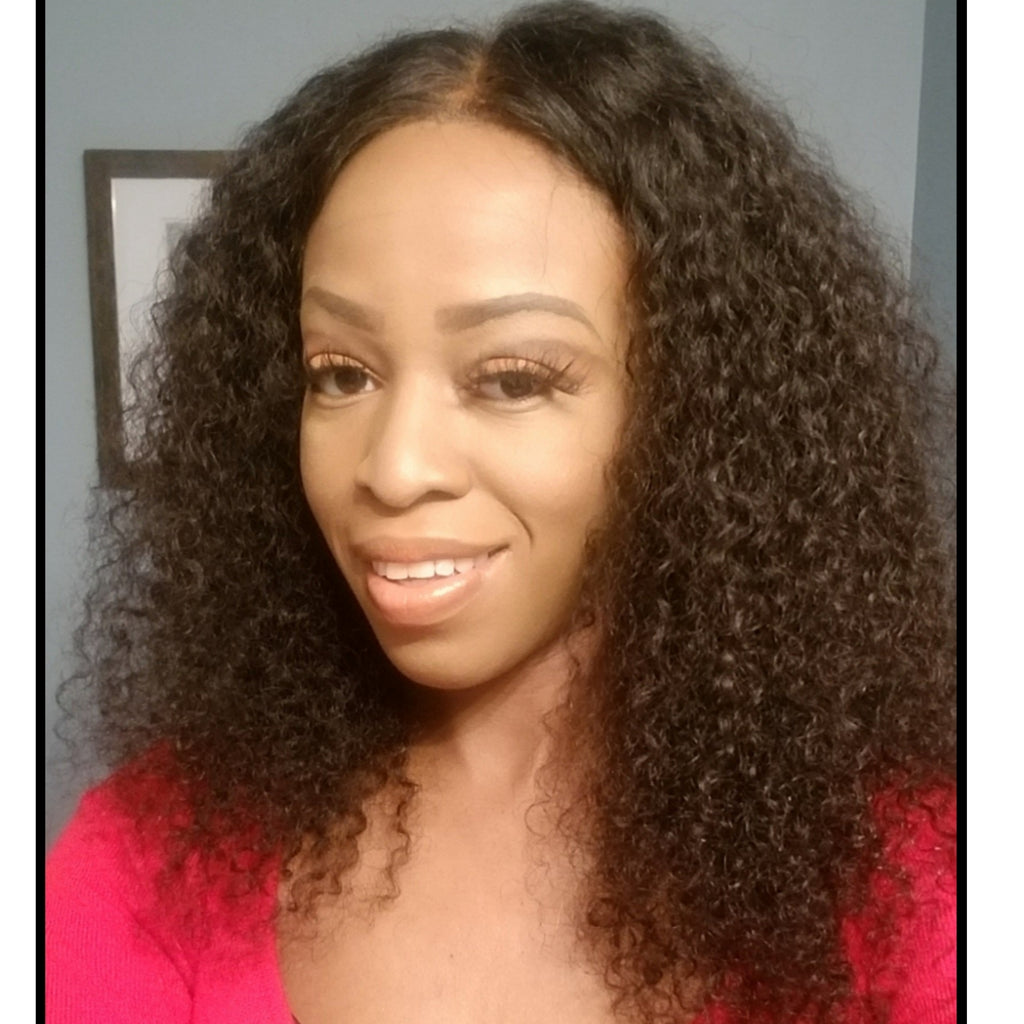 Kinky Cambodian 3b Texture  lace frontal Unit