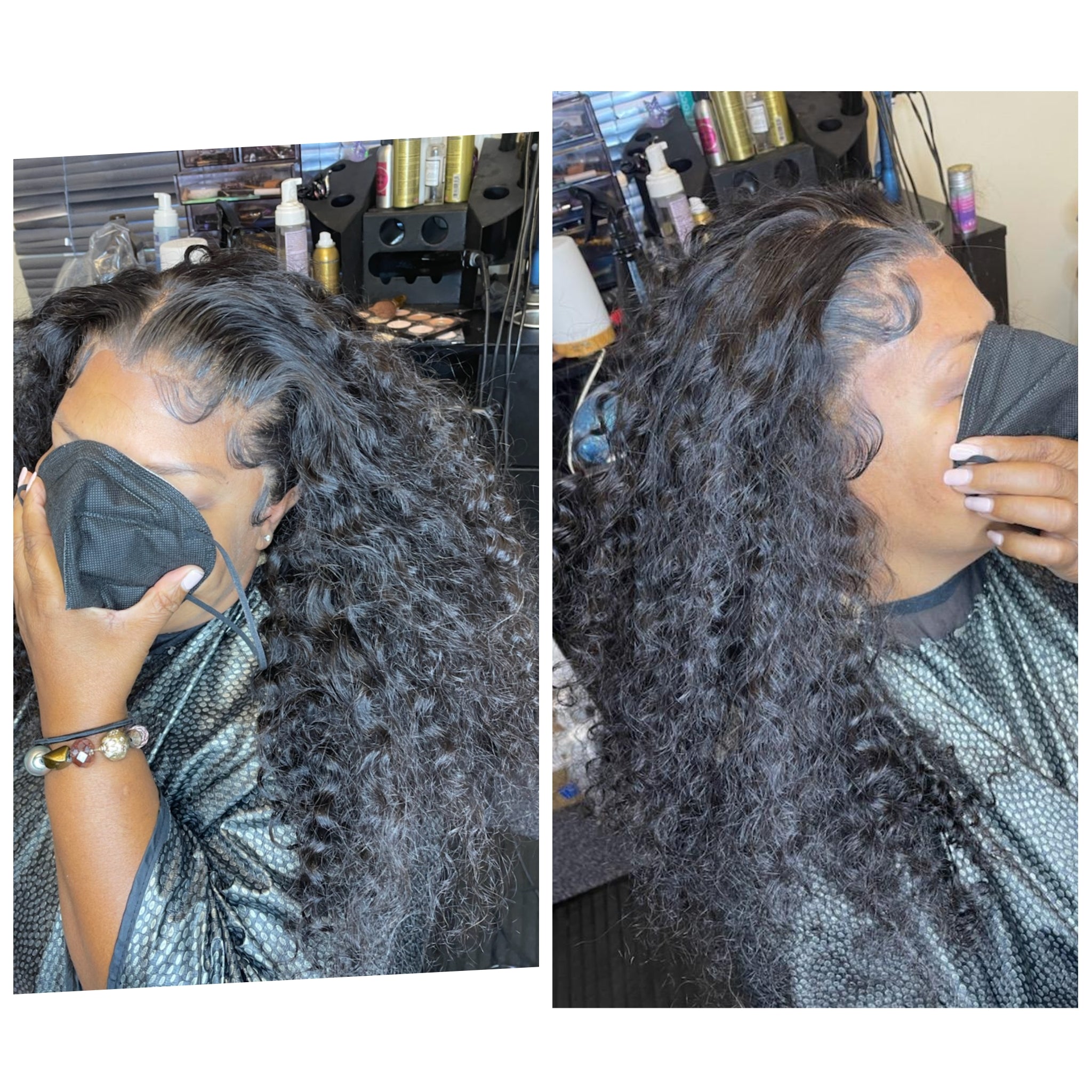 Aaliyah Curly Lace Custom Closure/ Frontal Wig