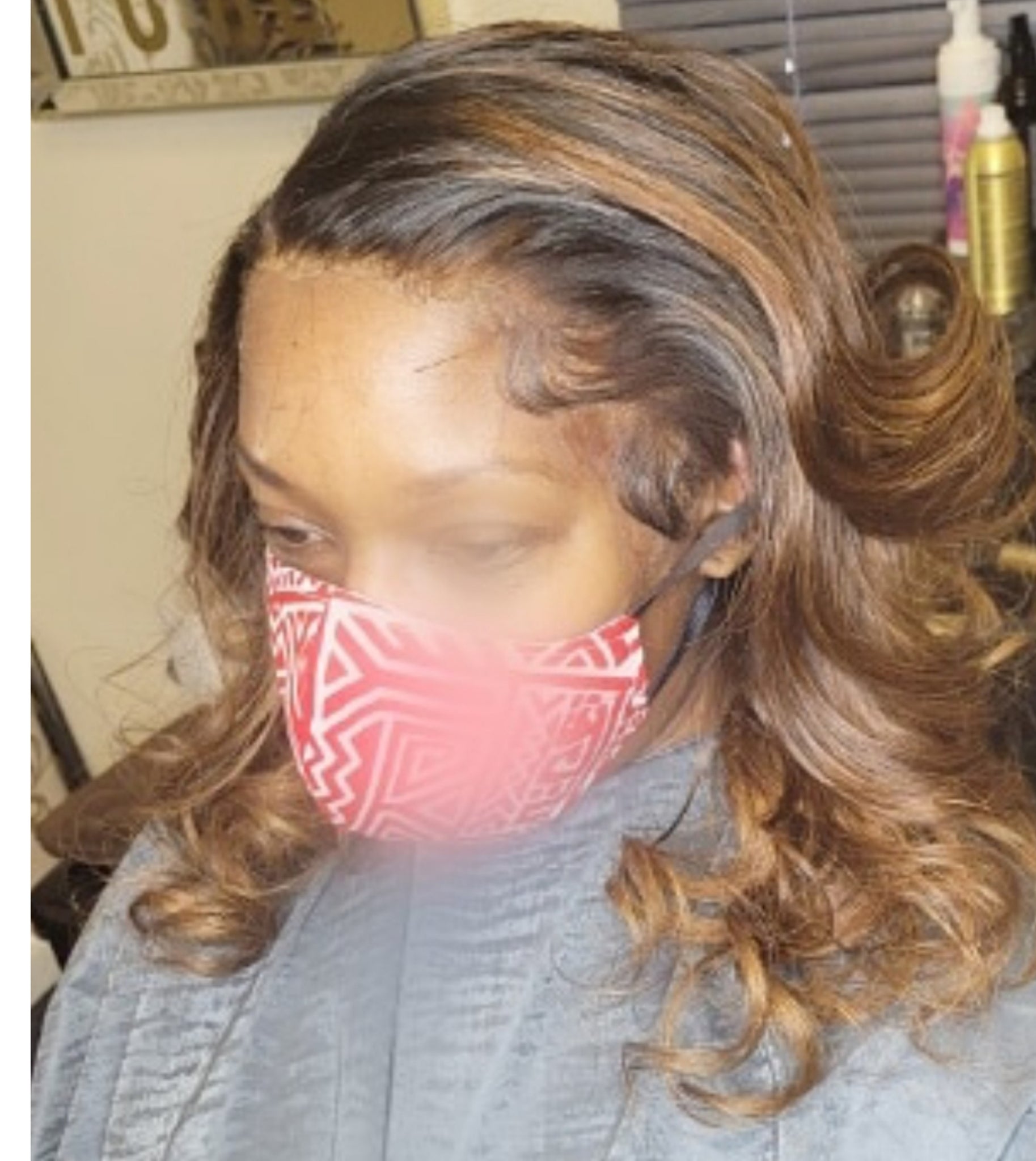 Chante  Highlighted Lace Front Unit 20in