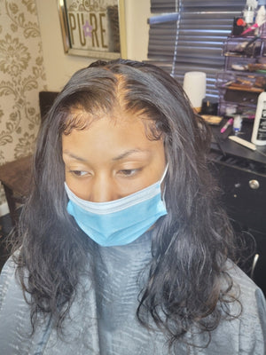 Peruvian Full Lace Front Unit